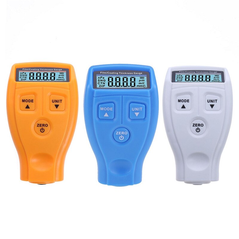RM660 / GM200 testeur de jauge d'épaisseur de peinture Film à ultrasons Mini mesure de revêtement de voiture peinture mètre Instrument de mesure
