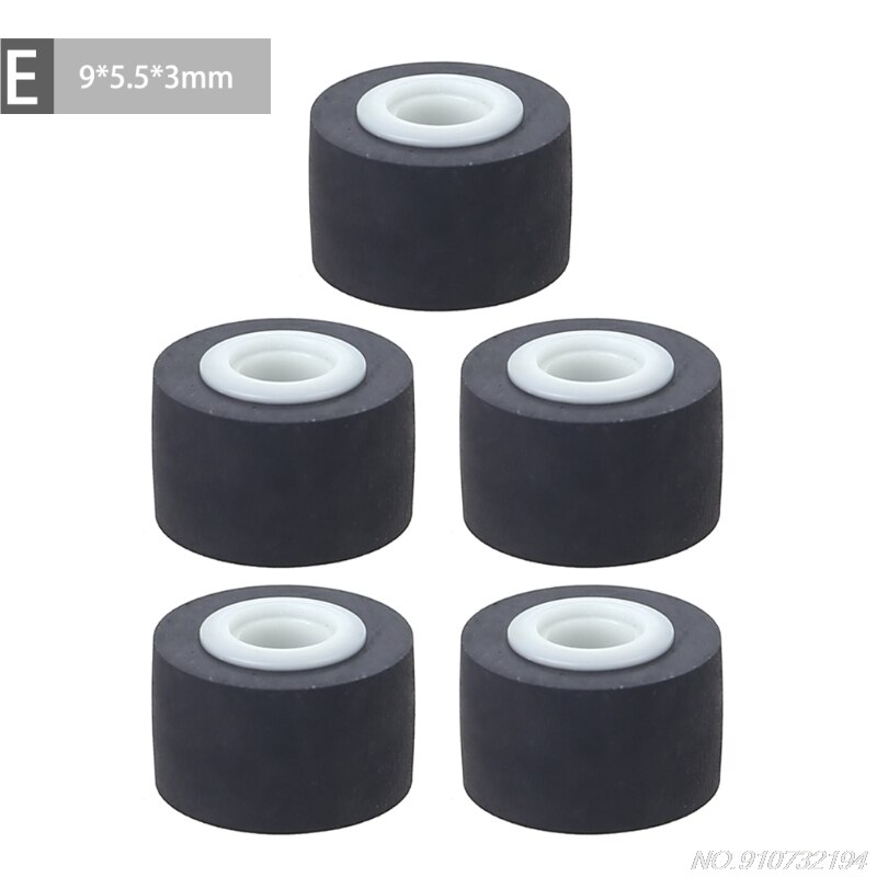 5pcs Card Seat Belt Pulley Tape Recorder Belt Pulley Wheel with axis for sony- player for Panasonic- sa-pm20 Stere D09 20: E