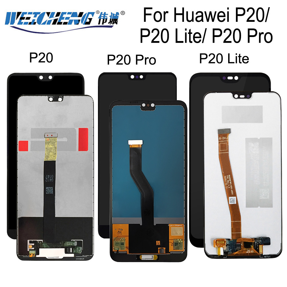 Für Huawei P20 EML-L09C EML-L29C/P20 Lite Nova 3e/P20 Pro CLT-L09 CLT-L29 LCD Display + Touch Screen digitizer Montage