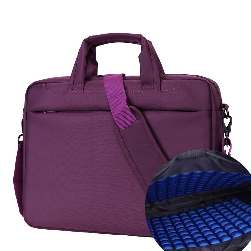 Kissyenia-maletín para ordenador portátil de viaje de negocios para hombre, Tablet PC impermeable de 15 pulgadas, A4, bolso para computadora portátil a prueba de golpes, KS1197: Purple Plus 15