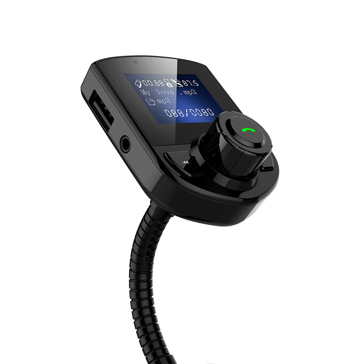 BT52 Bluetooth Hands-Free Car Kit MP3 Automotive MP3 Player Bluetooth Hands-Free Phone Fast Charge FM Transmitter Car MP3