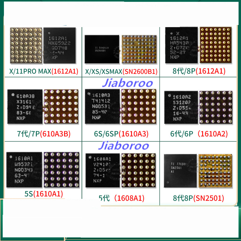 10pcs 1608A1 1610A1 1610A2 1610A3 610A3B 1612A1 1614A1 SN2501A1 SN2600B1 SN2600B2 SN2611A0 SN2400AB0 SN2400B0 68815 para iphone