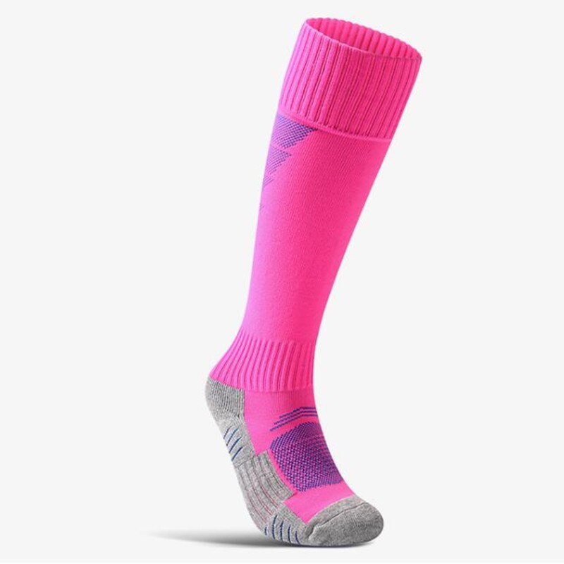 1 pairs Children Sports Football Sock Kids Knee High Breathable Training Outdoor Running Cycling Ski Socks for Boy