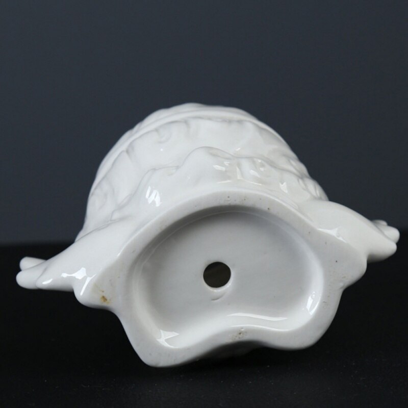 Ceramic Cherub Planter Decor Angel Succulent Flower Pot Office Desktop Plants Pot Ceramic without Tray Cactus Pot