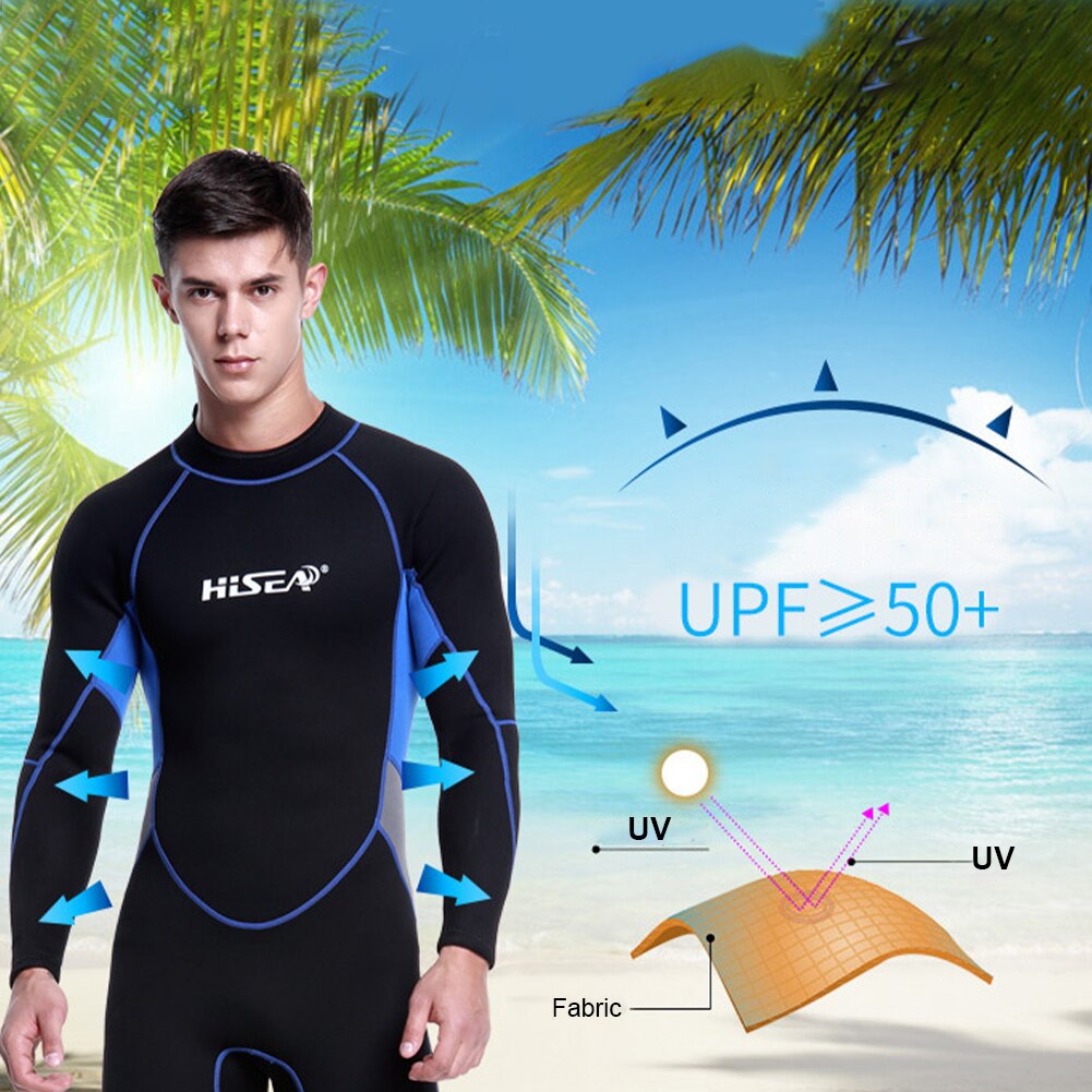 3mm Wetsuit Full Body Diving Suit Back Zipper Suit for Diving Snorkeling Surfing Surfing Suit Swimming for Women Men