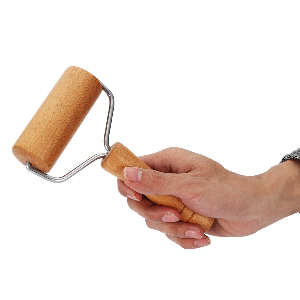 Wooden Pastry Rolling Pin Roller Pastry and Pizza Baker Roller Wooden Baking Crush Nuts Crackers Cookies Kitchen Utensils