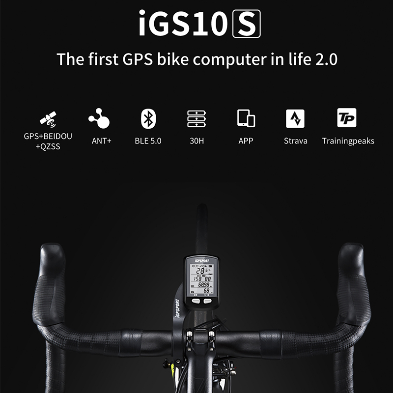 Igpsport igs 10s gps cykeldator cykel trådlöst stoppur road mtb cykeldator med kadenssensor ant+ bluetooth 5.0