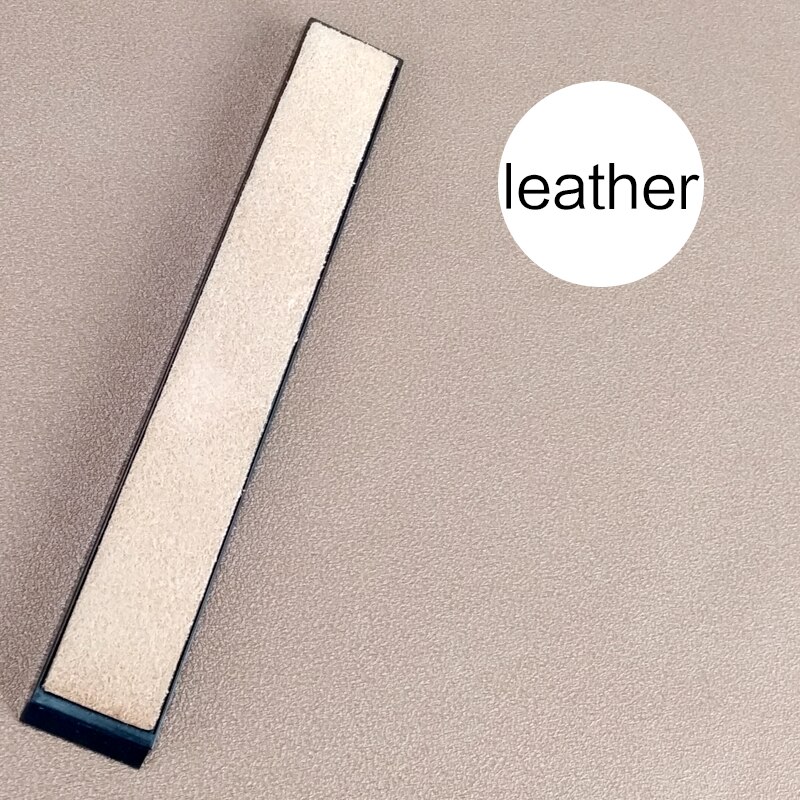 2000 # grit particle size fixed angle knife sharpener diamond sharpener petroleum sharpening stone grinding: Leather