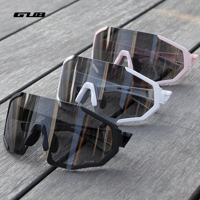 Gub Photochromische Gepolariseerde Fietsbril Mtb Racefiets Anti-Fog Uv400 Bescherming Brillen Zonnebril Mannen Vrouwen Fietsbril