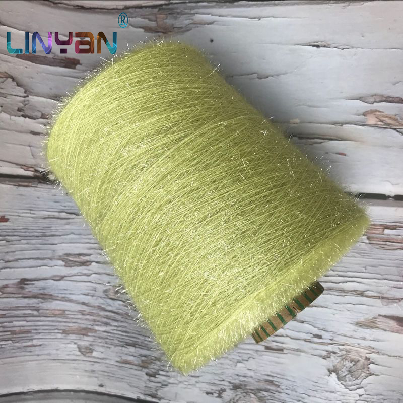 250 g/partij garen voor breien fiber hand breien Gehaakte breien weave knit flash cord Speciale fancy Heldere zijde ZL6