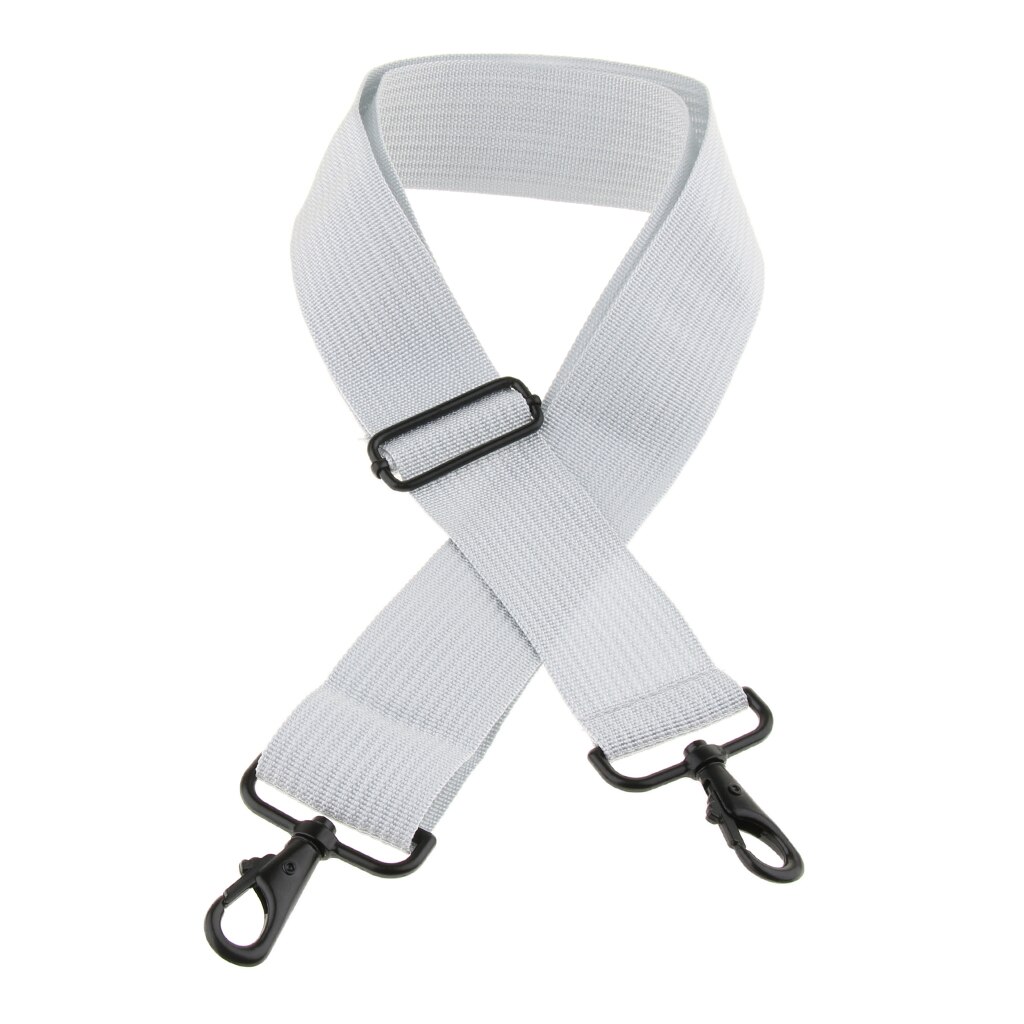 Tooyful Polyester Marching Snare Drum Belt Strap White DIY Percussion Instrument Accessory