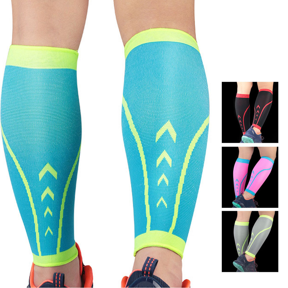 1Pcs Byepain Kalf Compressie Mouw-Been Compressie Sokken Voor Shin Splint, Kalf Pijnbestrijding-Mannen, vrouwen, En Lopers