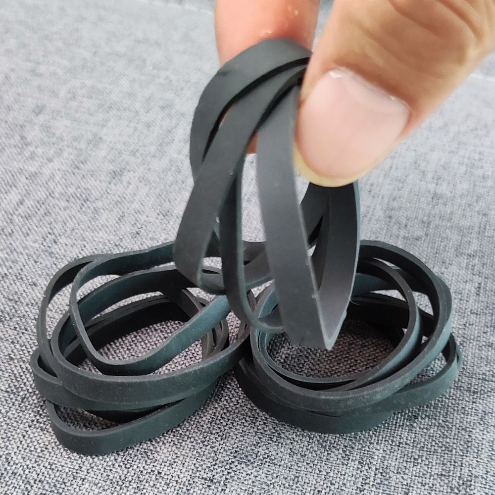 100 stuks grote zwarte elastiekjes sterke rubberen ring rekbare stevige rubberen elastische band kantoor thuis verpakking levering rubberen stropdas