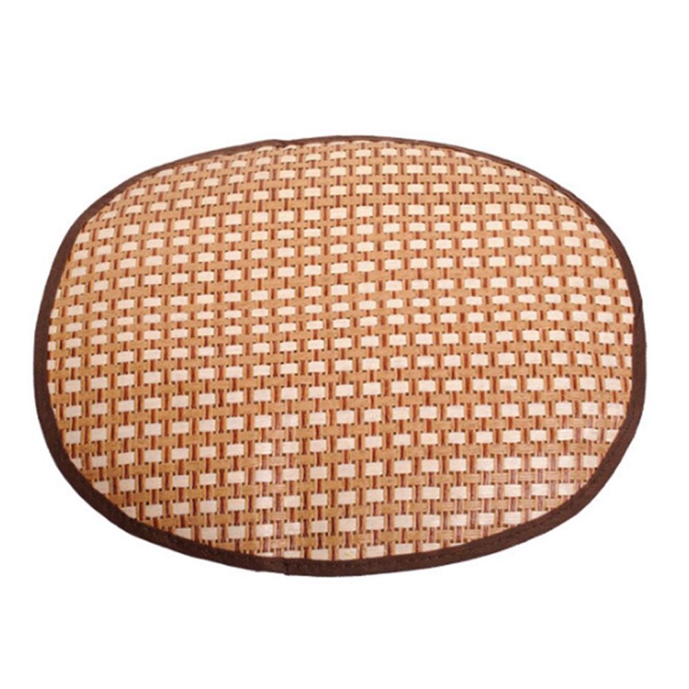 Oval Shape Fashionable Lovely Cute Pet Dog Cat Summer Mat House Bed Soft Breathable Pet Sleeping Mat Pets Dogs Animal Pad