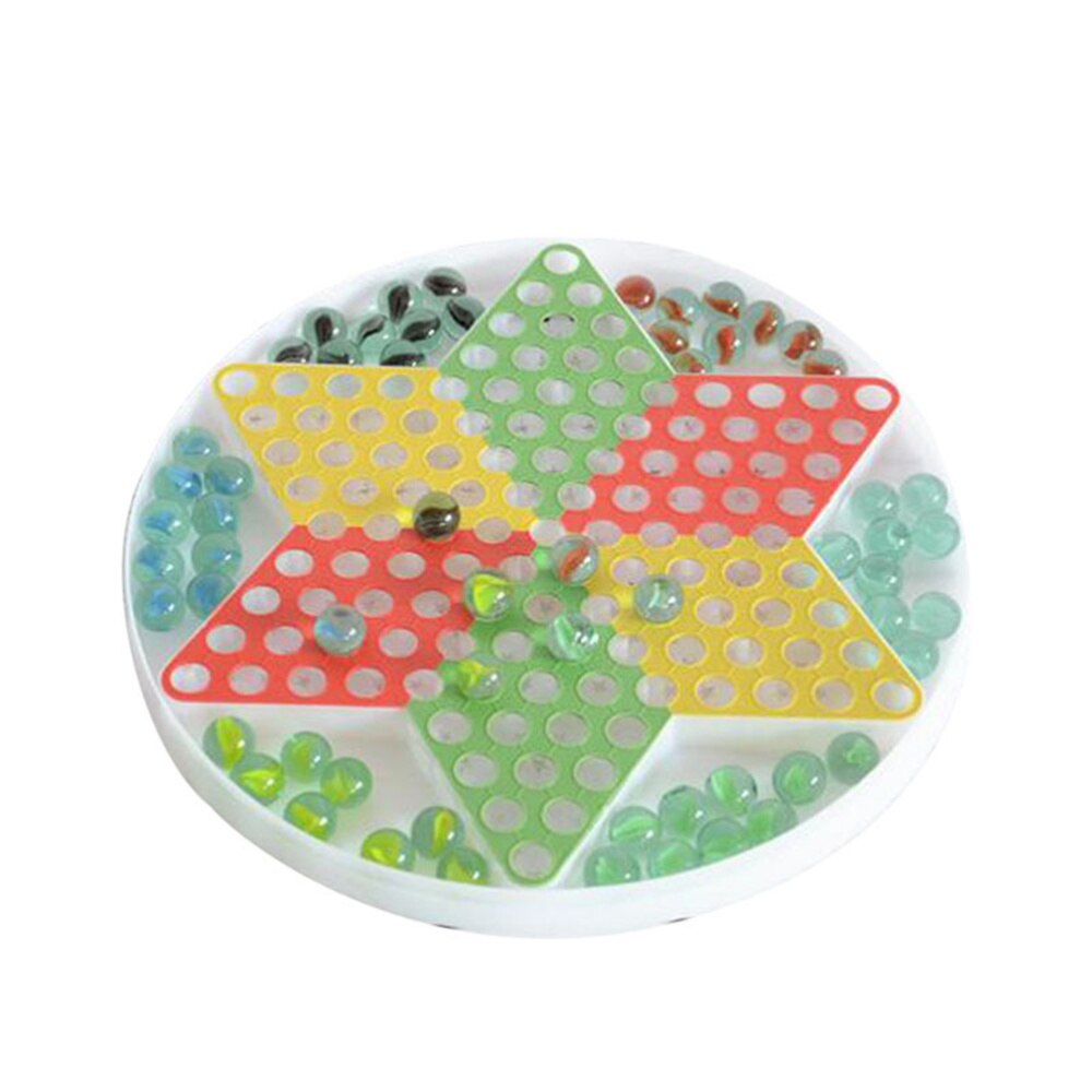 Glazen kralen damspel vliegend schaakspel interactief voor ouders, leraren en kinderen