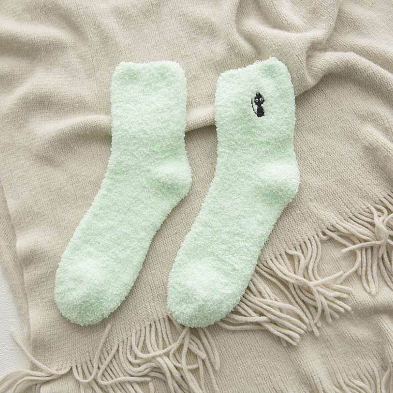 Lustige Druck Karikatur Schwangere Frauen Socken Hohe Elastische Winter Warme Samt Schwangerschaft Socken Mutterschaft Wolle Baumwolle Socken Für Frauen: 02