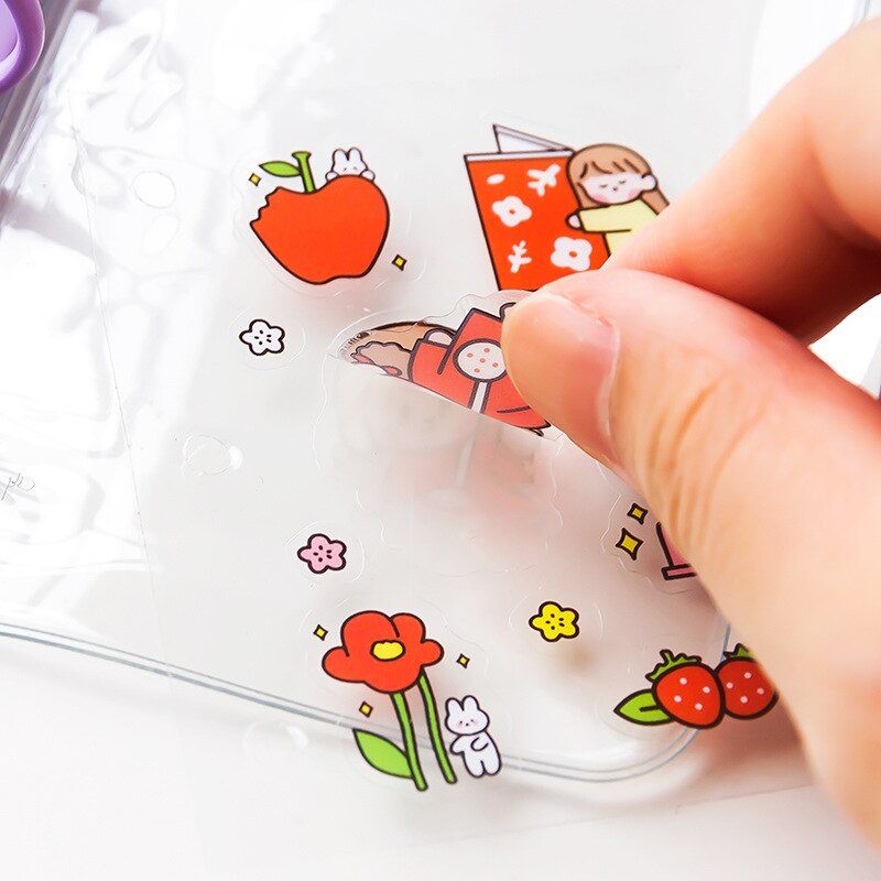 Mohamm tlen dziewczynka seria przenośny mini luźny liść książka pamiętnik notebooki kreatywne materiały biurowe akcesoria biurowe prezenty