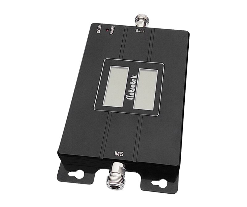 Lintratek GSM Signal Booster - 65dB Gain - Dual Band 850/900MHz Repeater with LCD Displays