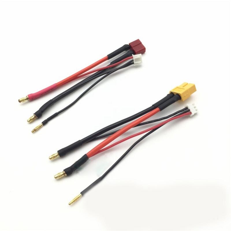 2 Pezzi Adattatore XT60 Femmina A Connettore HXT 4mm – Cavo In Silicone 14 AWG, Per Batterie Lipo E Droni RC - 2