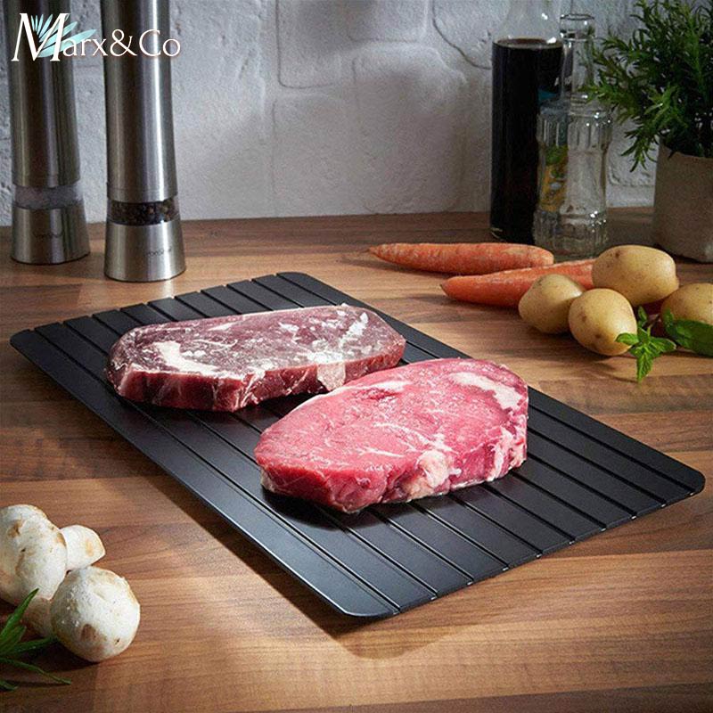 Snelle Ontdooien Lade Dooi Ontdooien Plaat Ontdooien Board Bevroren Voedsel Vlees Fruit Quick Keuken Thuis Koken Tool