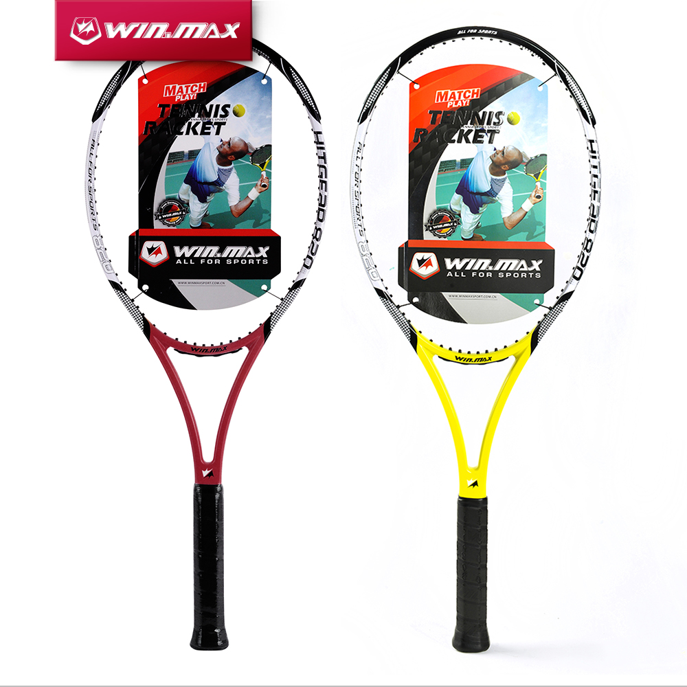 Winmax Carbon Fiber Tennis Racket, Carbon Graphite Tennisracket