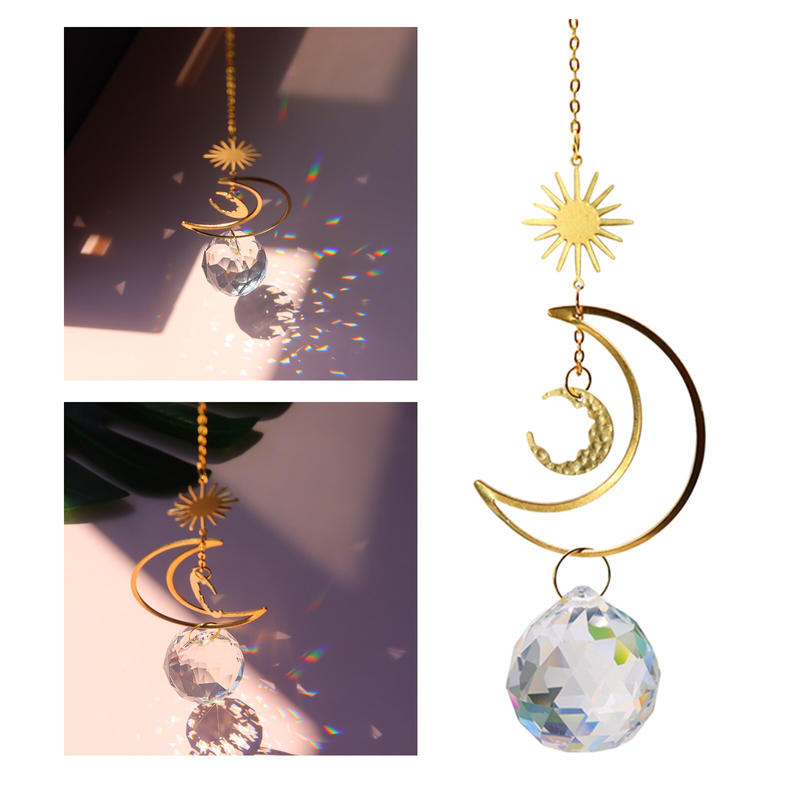 Rainbow Maker Prisms Home Garden Window Decoration: Style 1