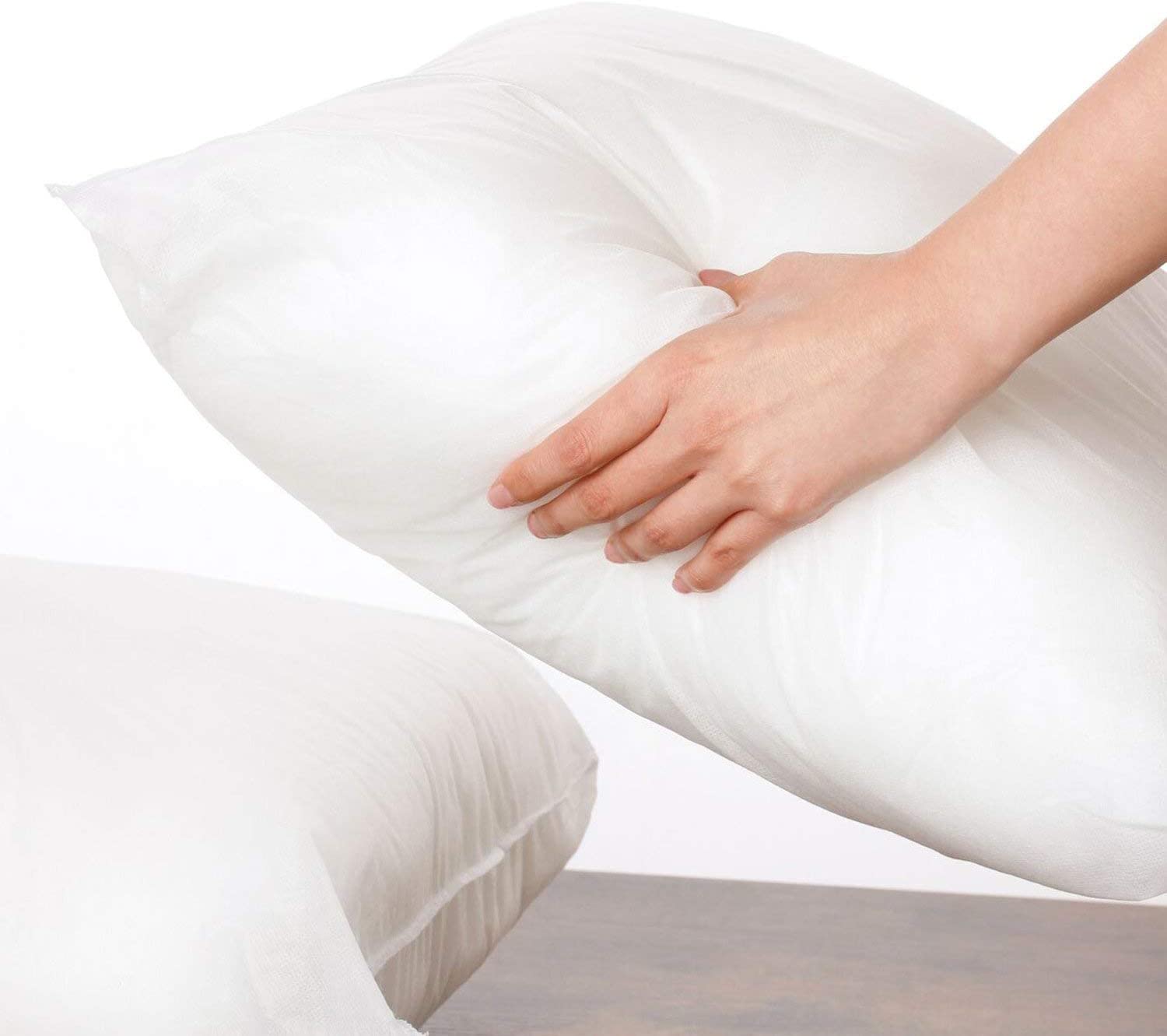 Vulling Kussen Fiber 30X50 Cm Pack 2 Insert Rechthoek Firm Shape Anti-Allergische Pluizige Slaapbank Kussens.