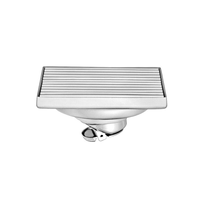 1 st 304 Rvs Geborsteld 10 cm * 10 cm Anti-geur Afvoerputje Badkamer Hardware Douche Drains