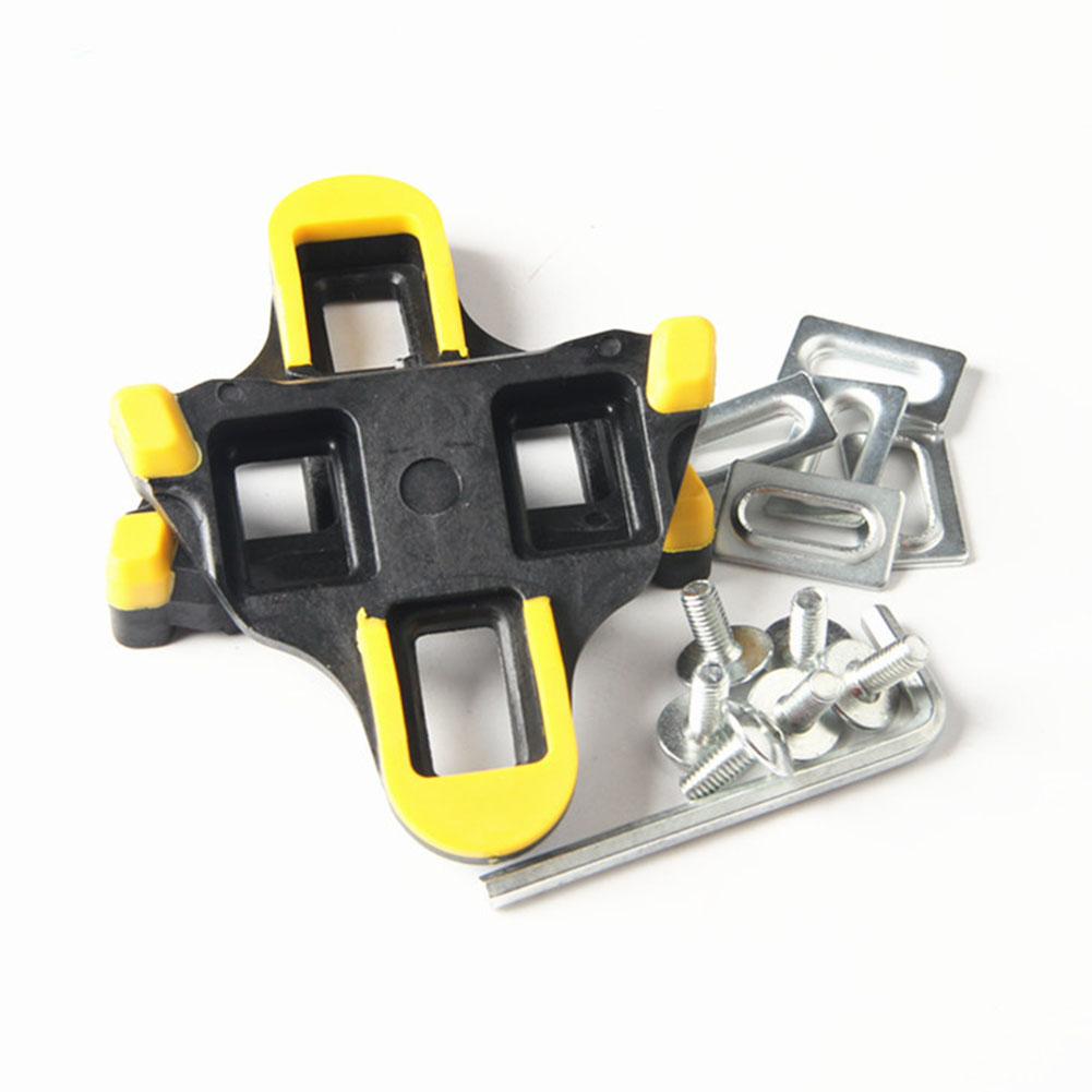 Vélo auto-verrouillage pédale taquet vélo de route chaussures crampons plaque de verrouillage attelle pour Shimano équitation attelle groupe serrure