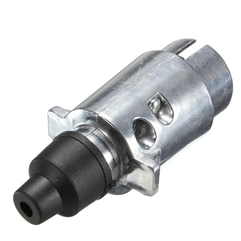 7 Pin Plug Round Male Metal Caravan Trailer Truck Ute Automotive Parts Boat