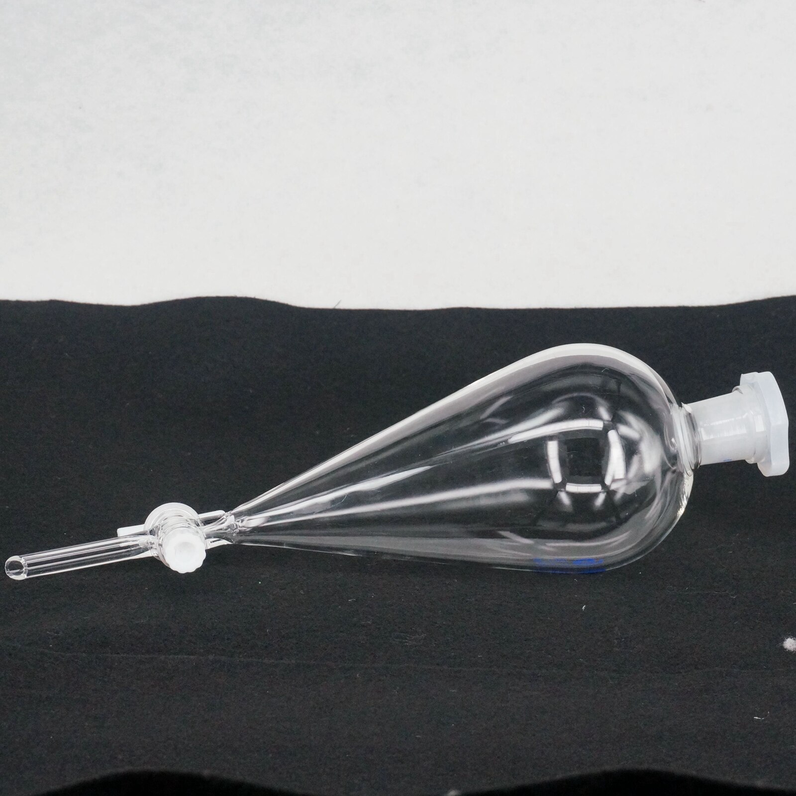 500ml 24/29 Joint Chemistry Laborotary Glass Pear Shaped Separatory Funnel with PTFE Stopcock