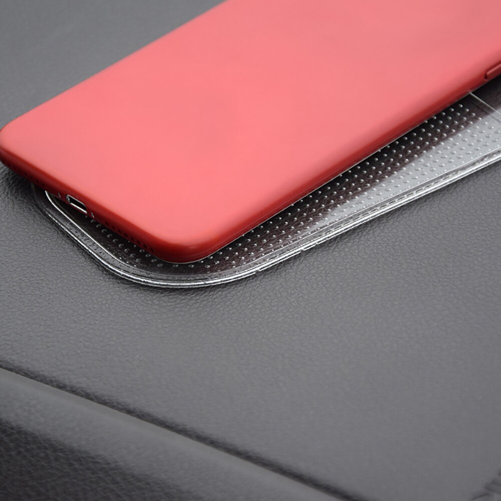 Auto telefoonhouder dashboard klevende pad antislipmat auto antislip kussen voor mobiele telefoon sleutel munt auto accessoires