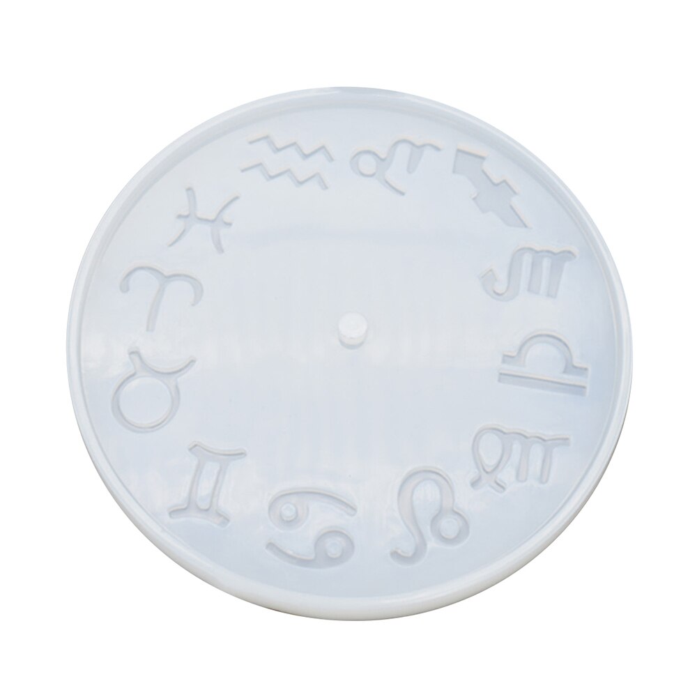 Silicone Mold Clock For Jewelry 10/15cm Small And Big Size Clock Resin Silicone Mould Handmade Tool DIY Epoxy Resin Molds: 6