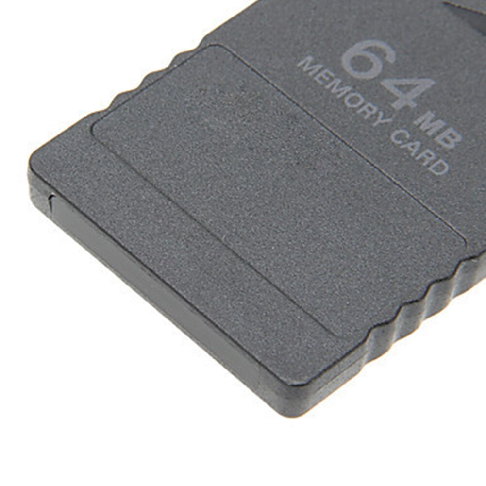 Memory Card for PS2 Game Console 64MB High Speed Memory Expansion Cards Gaming Data Storage Black