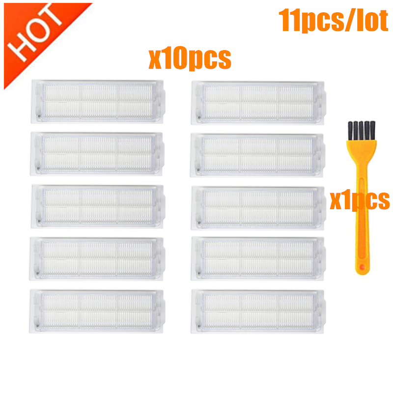 Hovedbørste hepa filter sidebørste til xiaomi mijia styj 02ym conga 3490 viomi  v2 pro v-rvclm 21b støvsuger dele tilbehør: 3