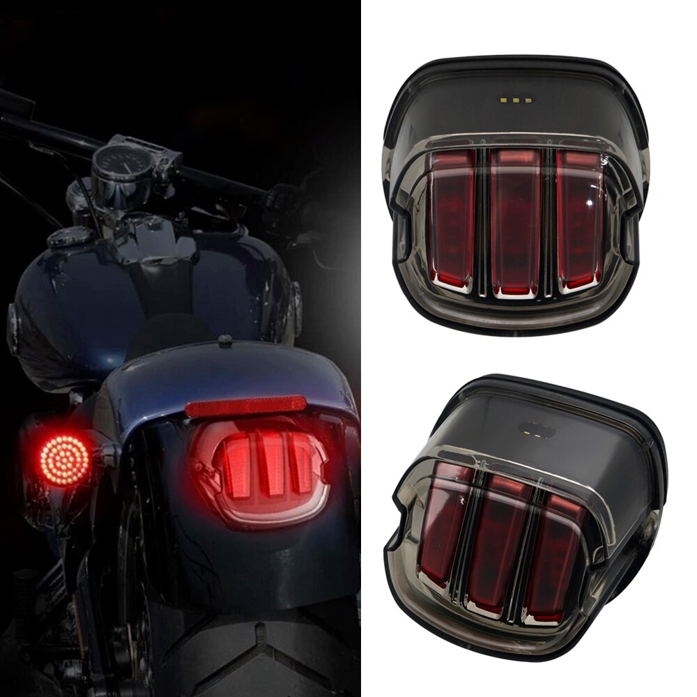 Smoke LED Tail Brake Light Low Profile For Electra... – Grandado