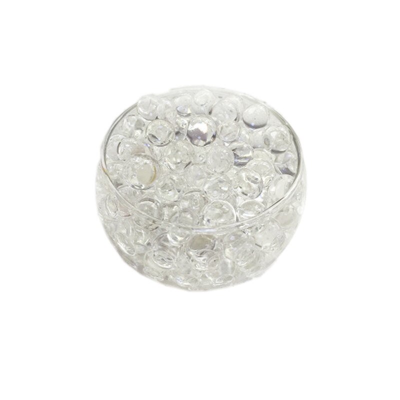 Crystal Soil Hydrogel Gel Polymer Water Beads Flower/Wedding/Decoration polymer Growing Water Balls Big Home Decor: Transparent
