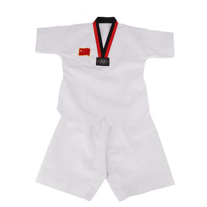 Taekwondo Uniform for Adults&amp; Kids Taekwondo Karate Dobok Exquisite Embroidery Tkd Clothing Kids Kungfu Martial Arts Suit T14