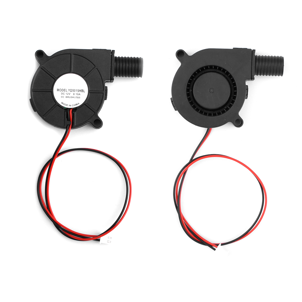 DC 12V radial Turbo gebläse 5CM 5015 Bürstenloser DC Kühler Kühler für 3D-Drucker Luftbe feuchter und Kleingeräte