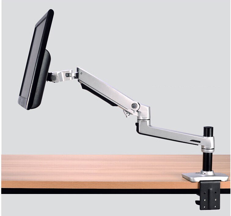 Hyvarwey XSJ8012C Aluminium Legierung Schreibtisch Spann Mechanische Frühling Monitor Halfter Arm Freies Heben voll-Bewegung Max. zuletzt 10kgs