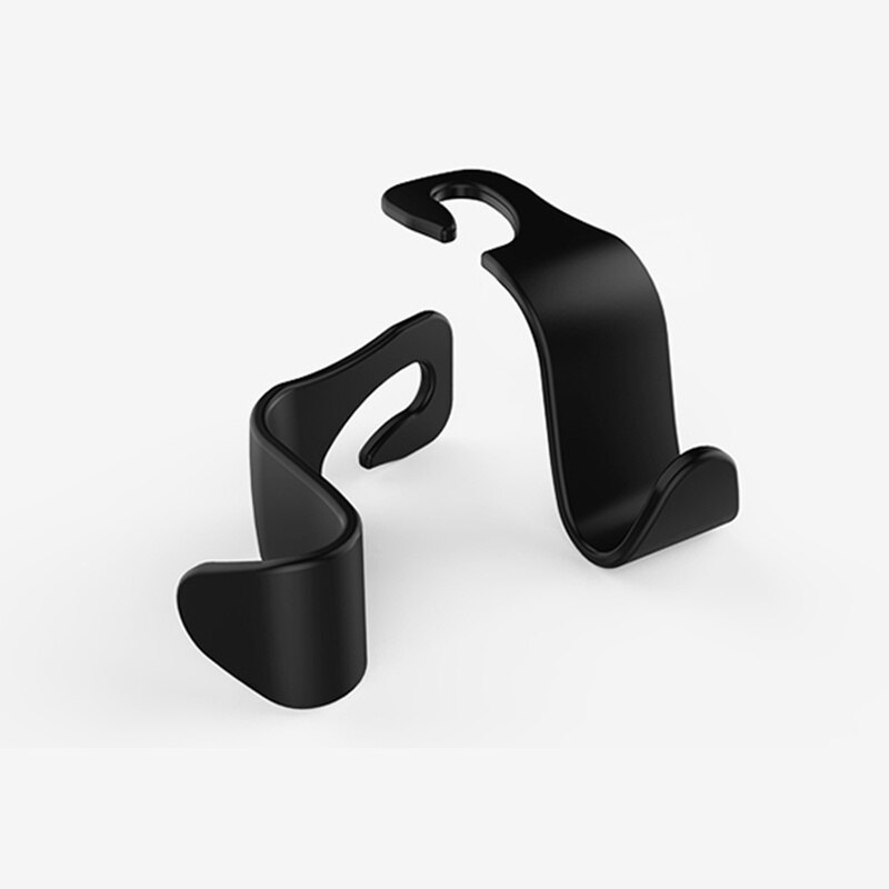 2 stk/sett kroker til bilseterygger opphenger universell hodestøttefeste oppbevaringskrok hus oppbevaring enkel styling bil kleshenger: misligholde tittel