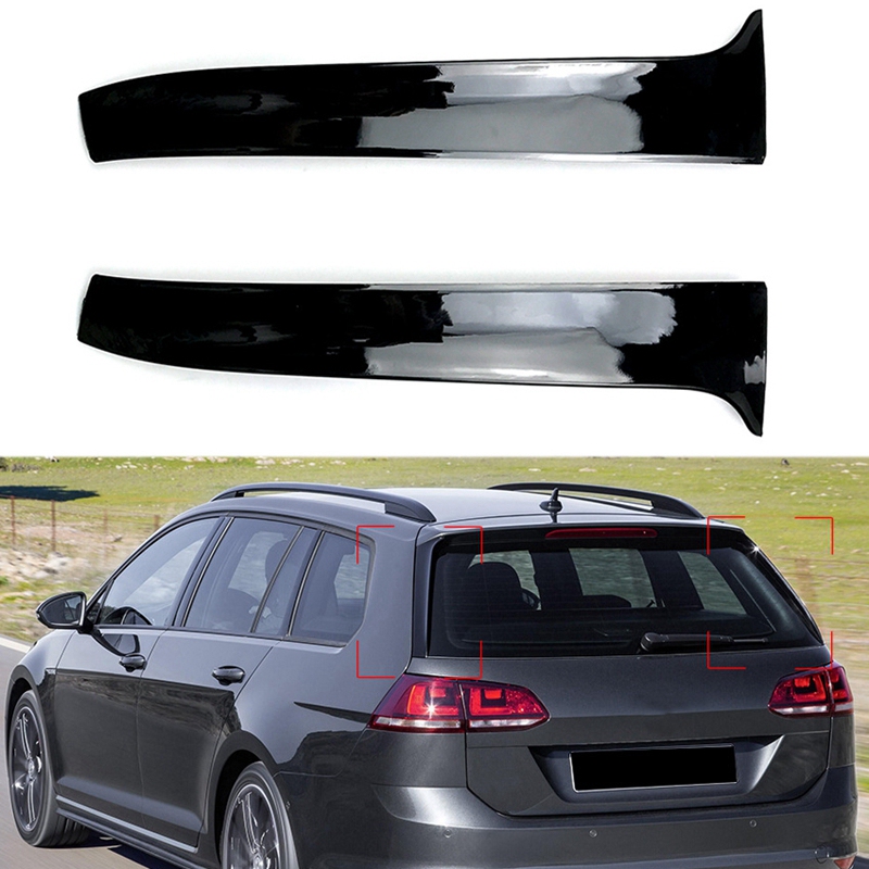 Alerón trasero de coche lado pegatinas para Spoiler Trim para Golf Mk 7 variante bienes carro Accesorios Estilo de coche