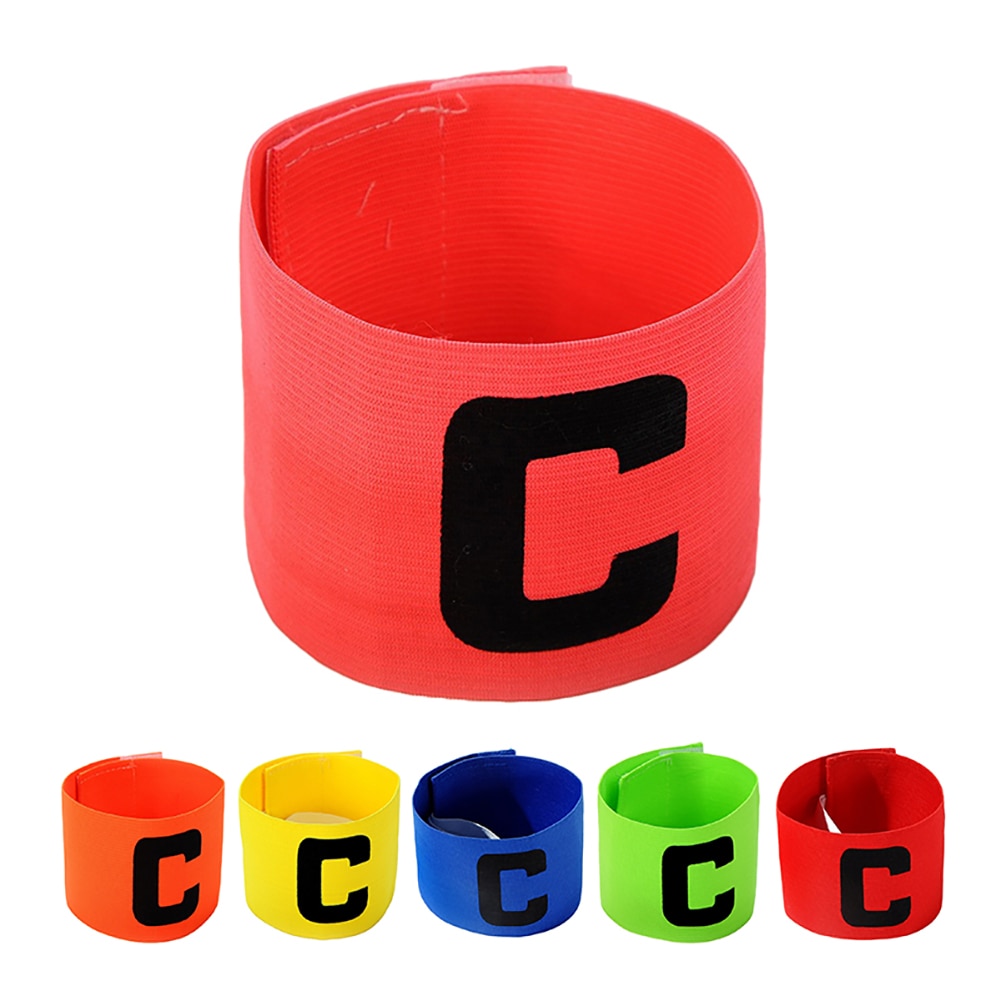 1 Pcs Arm Band Leader Competition Football Captain Armband Soccer Captain Armband Group Armband Men Women