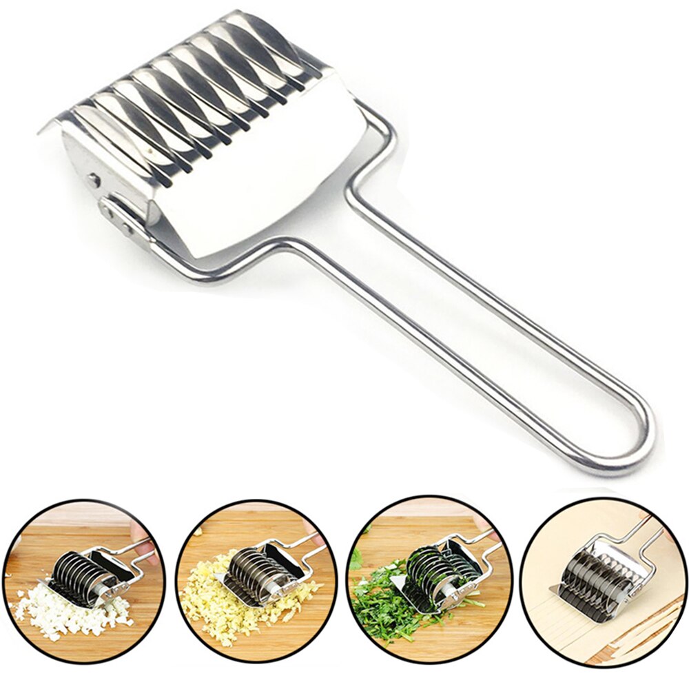 1Pcs Household Cooking Noodle Pasta Cut Mold Garlic Presser Cutter DIY Press Tool Vegetable Cook Kitchen Accessories Gadgets
