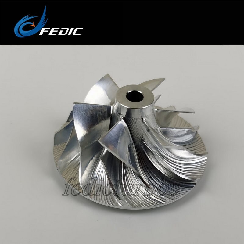 MFS billet turbo compressor wheel KP35 side 1000-970-0065 03L145715G Turbine cold wheel for VW Amarok 2.0 BiTDI 120Kw CFCA -