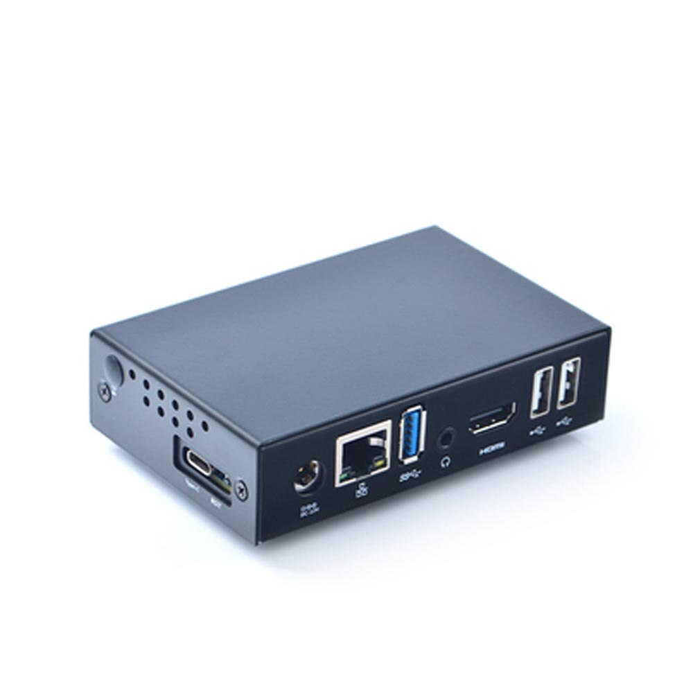 Dissipateur de chaleur NanoPC-T4 avec ventilateur, boîtier en métal, support pour PWM auto-réglage Android Ubuntu