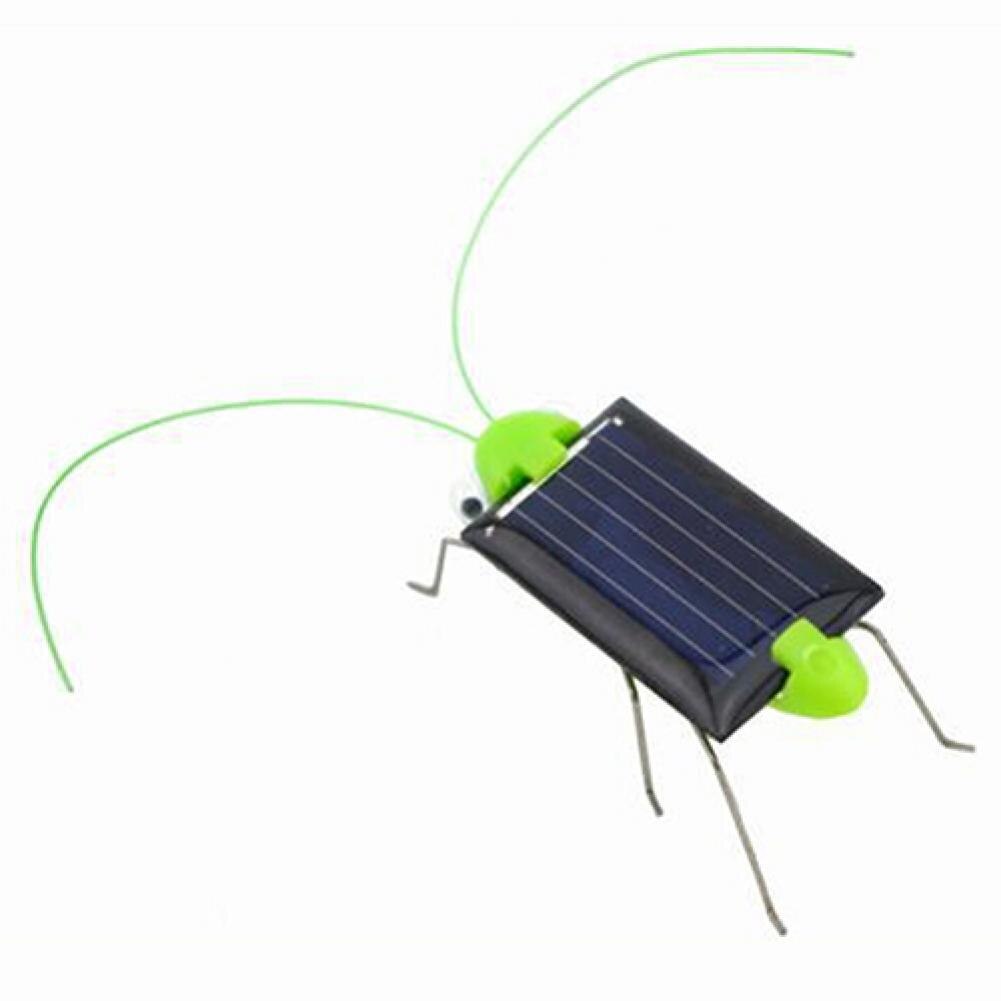 Creatief Plezier Solar Power Robot Insect Sprinkhaan Kids Educatief Speelgoed Voor Kinderen
