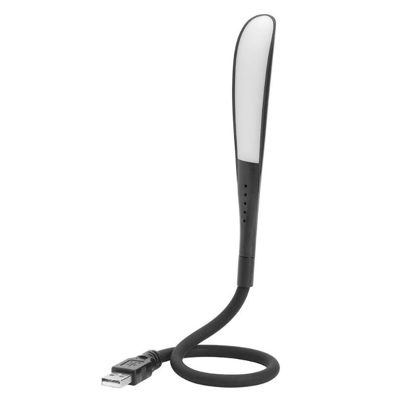 14 led-lampor rör mini usb-lampa läslampa för bärbar dator stationär usb konstiga datortillbehör: Svart