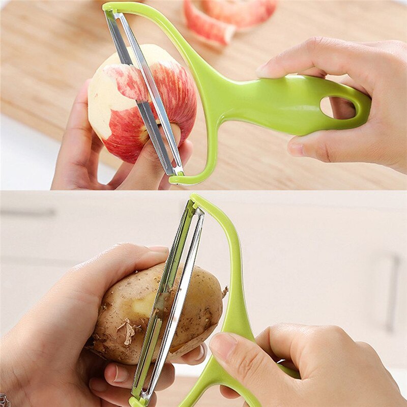 Slicer Shredder Dunschiller Groente Fruit Dunschiller Aardappel Apple Kool Wortel Rasp Slicer Cutter Kitchen Tools Magic Trio Dunschiller