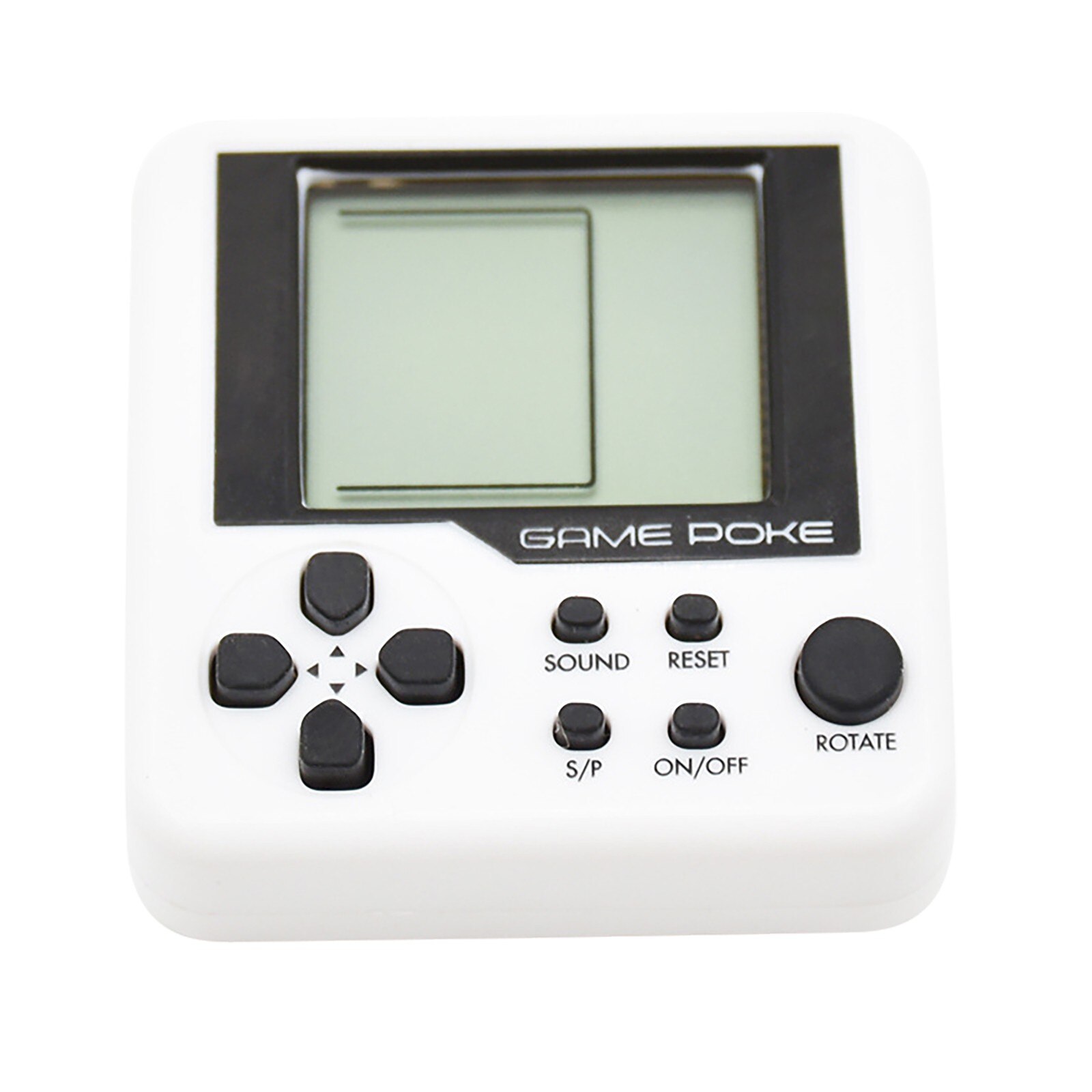 Vierkante Handheld Game Machine Klassieke Nostalgische Handheld Van Post-80s Generatie Educatief Leuk Speelgoed Nieuw Speelgoed Voor Kinderen: Default Title